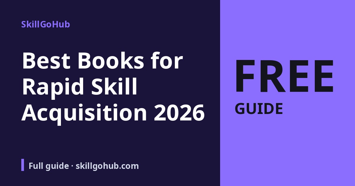 Books about learning skills