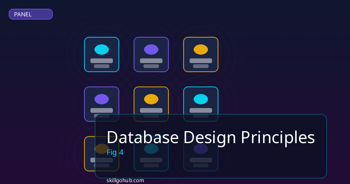 Database Design Principles cost and pricing analysis