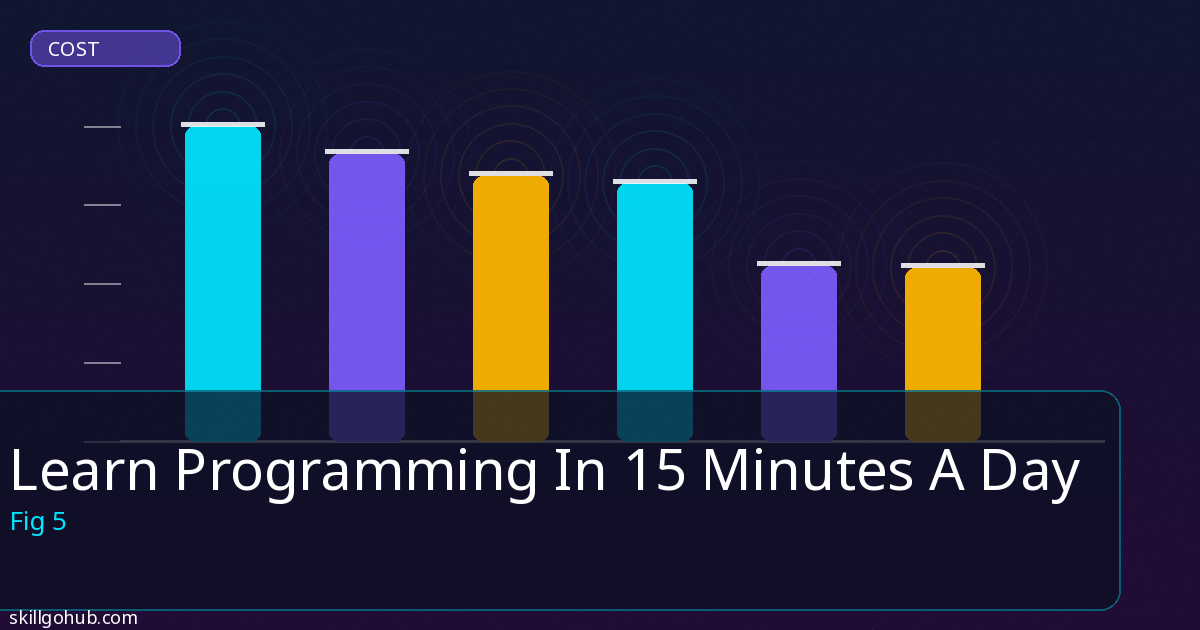 Learn Programming In 15 Minutes A Day tools and features overview
