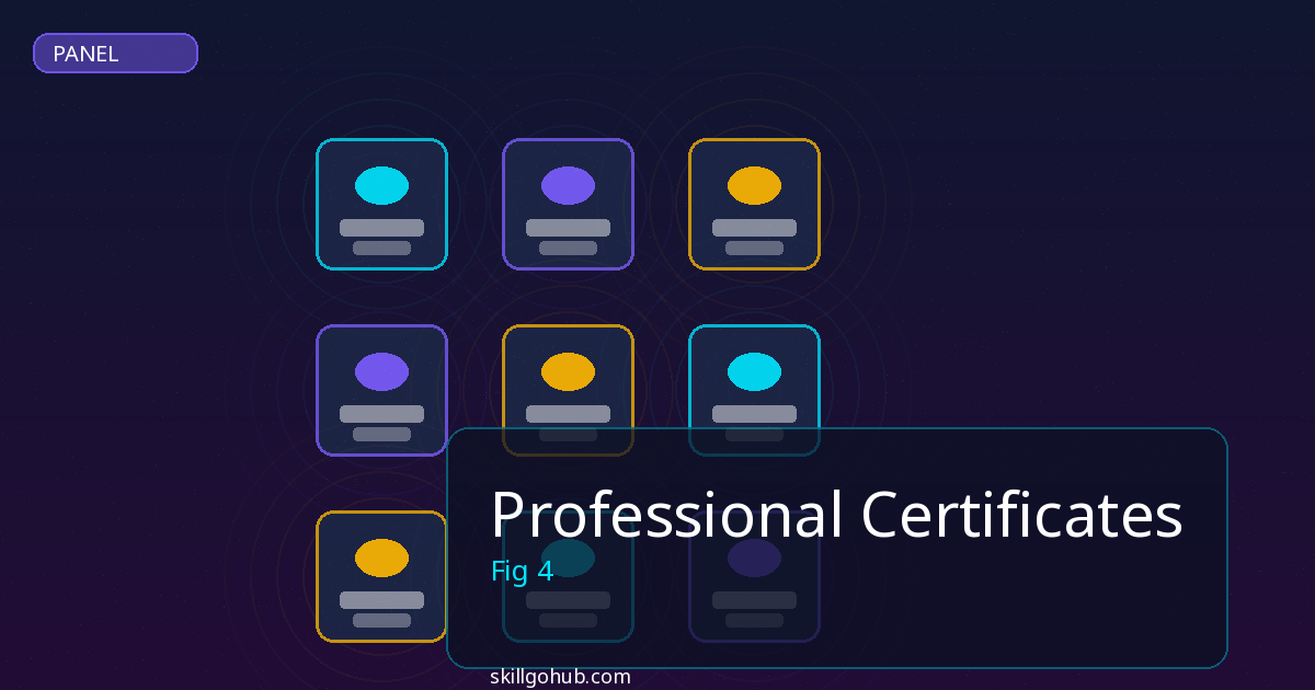 Professional Certificates step by step guide