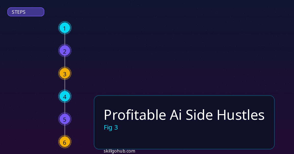 Profitable Ai Side Hustles step by step guide